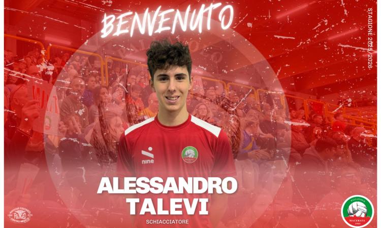 Pallavolo Macerata, freschezza in posto 4: Alessandro Talevi è un nuovo schiacciatore biancorosso Pallavolo Macerata, freschezza in posto 4: Alessandro Talevi è un nuovo schiacciatore biancorosso