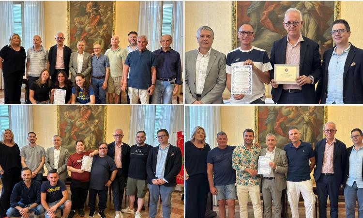 Civitanova premia i suoi campioni: riconoscimenti ad atleti e squadre d’eccellenza Civitanova premia i suoi campioni: riconoscimenti ad atleti e squadre d’eccellenza
