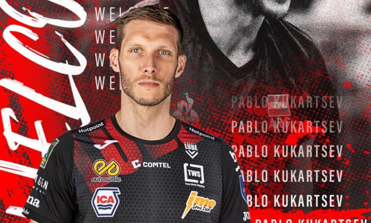 Colpo Lube: ufficiale l’arrivo di Kukartsev, potenza argentina in attacco