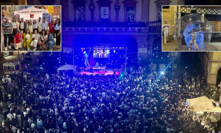 "Polvere e stelle" nella Notte Bianca di Tolentino: il centro storico si riaccende