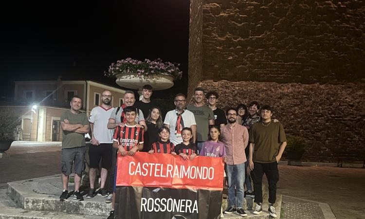 Sale la febbre rossonera: costituito il "Milan Club Castelraimondo"