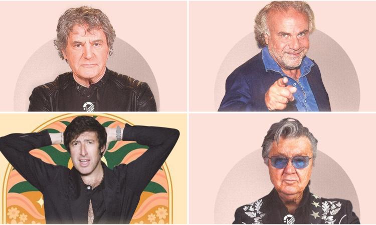 Leali, Calà, Bobby Solo e Ristori: allo Shada tornano i miti della musica italiana con "Back to Vintage"