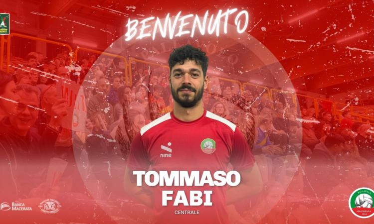 Tommaso Fabi torna a casa: il centrale maceratese vestirà la maglia della Banca Macerata Fisiomed