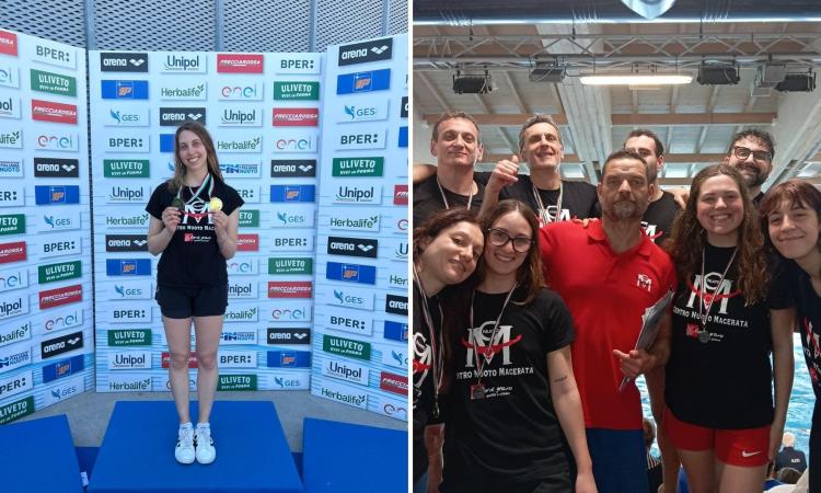 Alessandra Lolli brilla a Riccione: il Centro Nuoto Macerata chiude la stagione con 4 ori e 29 medaglie Alessandra Lolli brilla a Riccione: il Centro Nuoto Macerata chiude la stagione con 4 ori e 29 medaglie