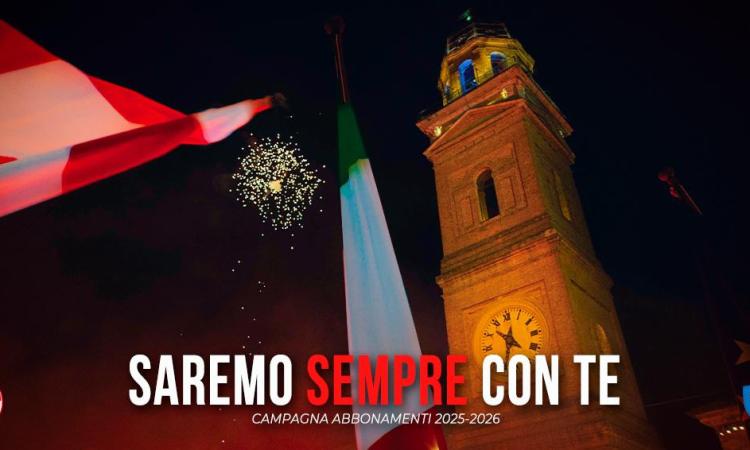 "Saremo sempre con te", la Maceratese lancia la campagna di pre-abbonamento 2025/26