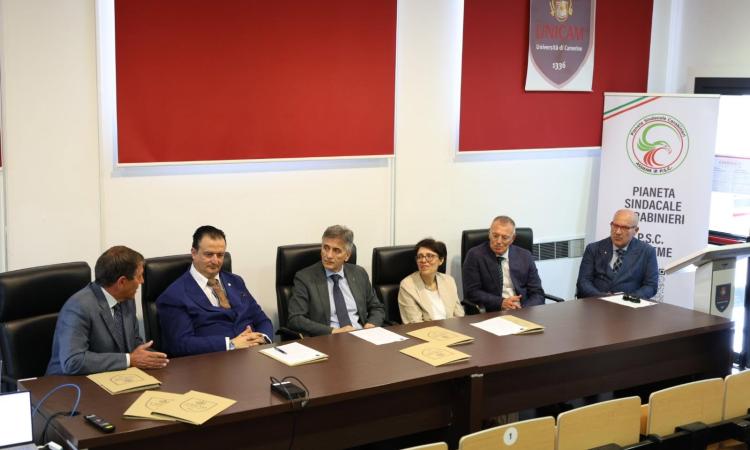 Unicam e Carabinieri, siglato accordo per la formazione professionale