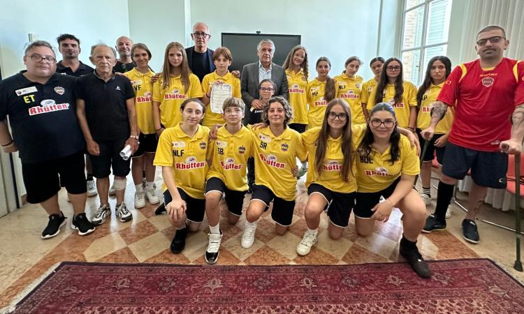 Boca Girl e Campionati Tec: festa in Comune per lo sport che fa crescere Civitanova Boca Girl e Campionati Tec: festa in Comune per lo sport che fa crescere Civitanova