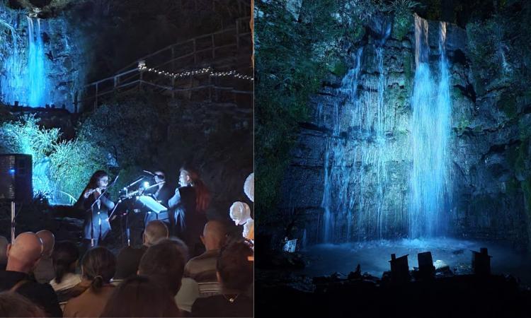 Caldarola, la prima edizione di 'Cascatelle in musica' risuona a Valcimarra: oltre 170 spettatori (FOTO)