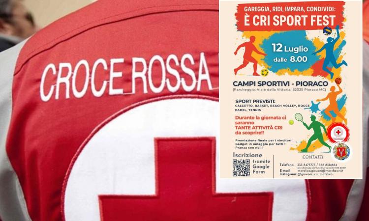 CRI Sport Fest: sport, formazione e divertimento a Pioraco il 12 luglio con la Croce Rossa Italiana
