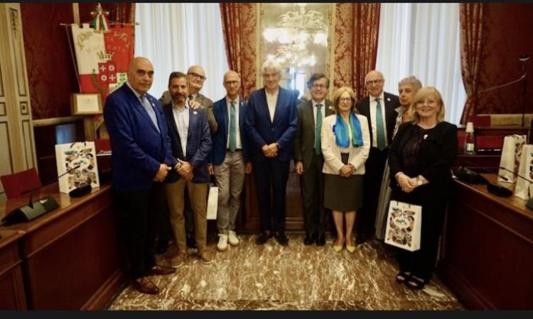 Il Rotary incontra le istituzioni: il Governatore Roberto Calai in visita a Macerata