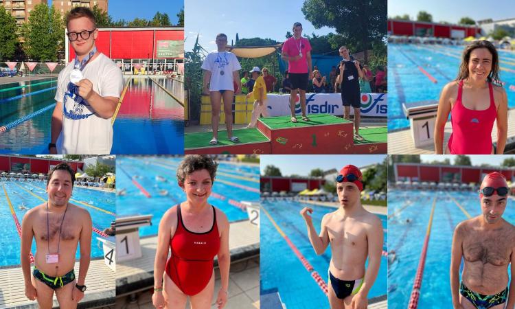Nuoto paralimpico, Anthropos Civitanova sul gradino più alto del podio agli Assoluti