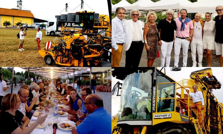 Dal grano alle barbabietole: la festa di fine trebbiatura dei Fratelli Bianchini celebra una storia di successo (FOTO e VIDEO)