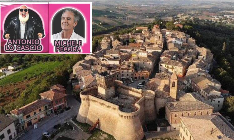 Urbisaglia, tra sorrisi e musica: cena di beneficenza con Antonio Lo Cascio e Michele Pecora