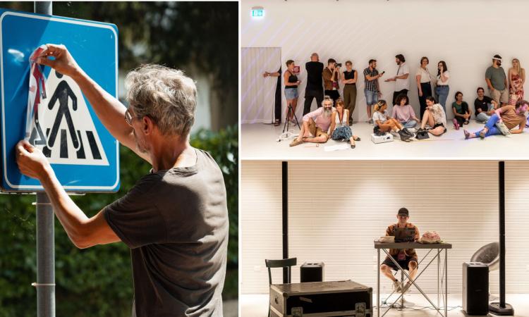 Performance, segnaletica artistica e AI: tre progetti trasformano il paesaggio marchigiano Performance, segnaletica artistica e AI: tre progetti trasformano il paesaggio marchigiano