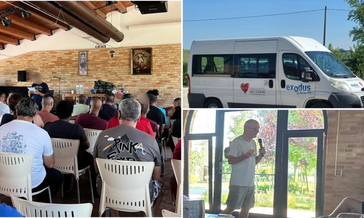 Exodus fa tappa a Corridonia: la Carovana ospite del Villaggio San Michele Exodus fa tappa a Corridonia: la Carovana ospite del Villaggio San Michele