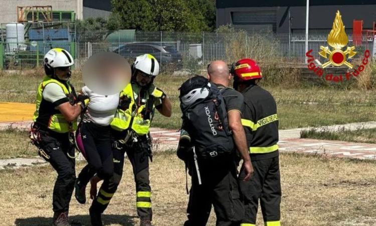 Escursionista si infortuna sul Monte Sibilla: per il recupero arriva l'elicottero