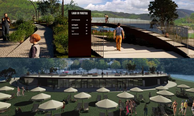 Fiastra, tra e-bike e nuovo ristorante panoramico: via alla fase operativa del progetto "I Lake" Fiastra, tra e-bike e nuovo ristorante panoramico: via alla fase operativa del progetto "I Lake"