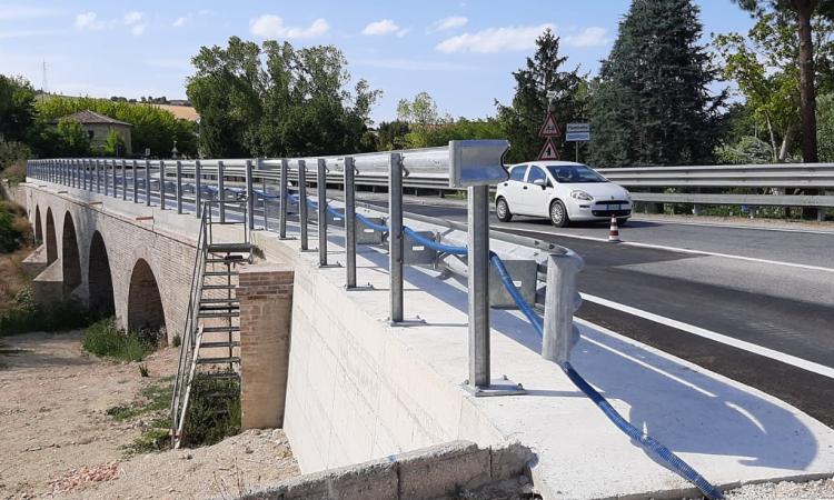 Lavori completati: riapre al traffico il ponte di Passatempo a Osimo