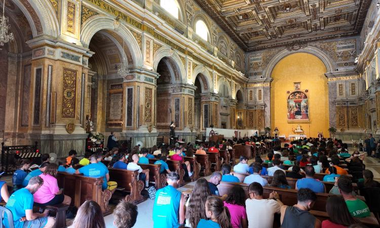 I giovani del Giubileo a Tolentino: ultima tappa prima dell'incontro a Roma con il Papa I giovani del Giubileo a Tolentino: ultima tappa prima dell'incontro a Roma con il Papa
