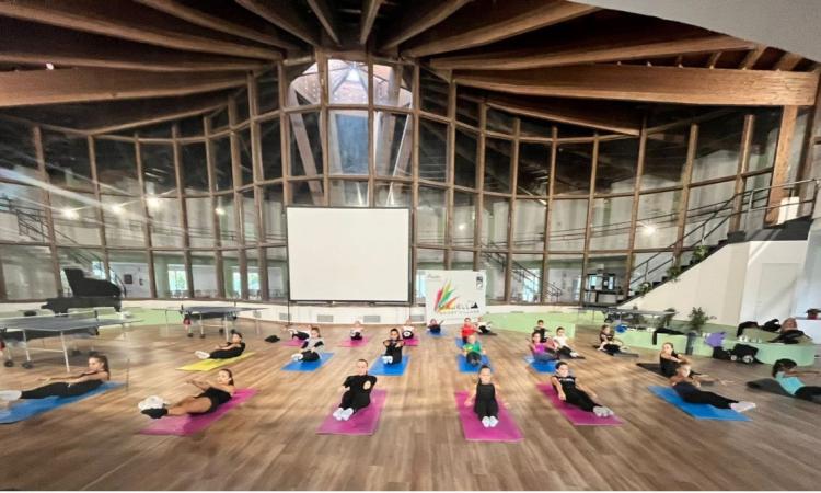 Allenamento in quota per la Ginnastica Macerata: pronte a brillare anche in Europa