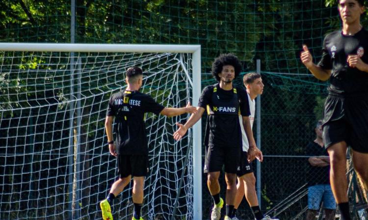 Prima sgambata interna per la Maceratese: finisce 1-1, subito in rete Marsilii e Osorio Prima sgambata interna per la Maceratese: finisce 1-1, subito in rete Marsilii e Osorio