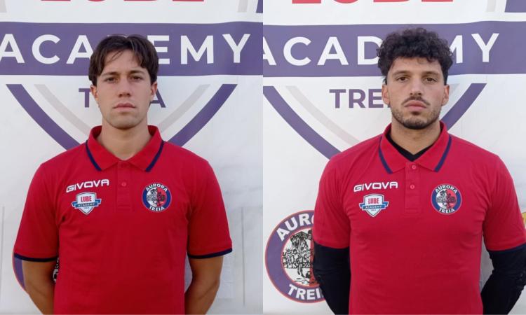 Aurora Treia, nuovi volti in difesa: ufficiali il portiere Palazzo e il terzino Tavoni