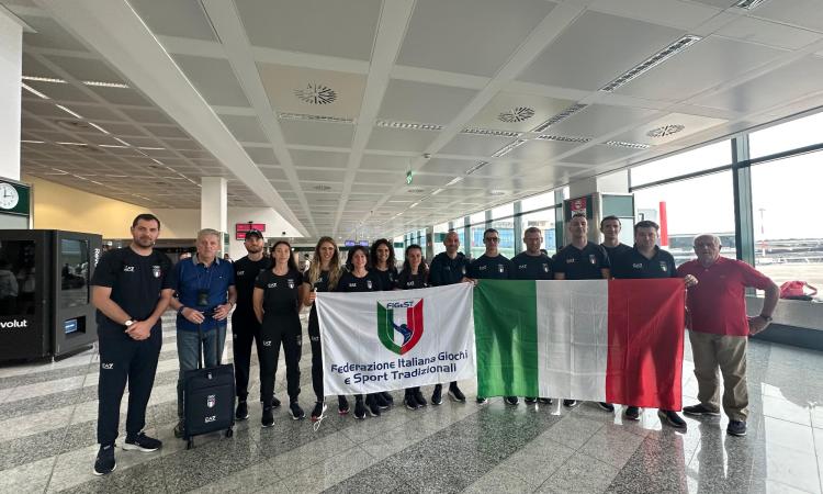 Il maceratese Enzo Casadidio guida la delegazione azzurra ai World Games di tiro alla fune in Cina