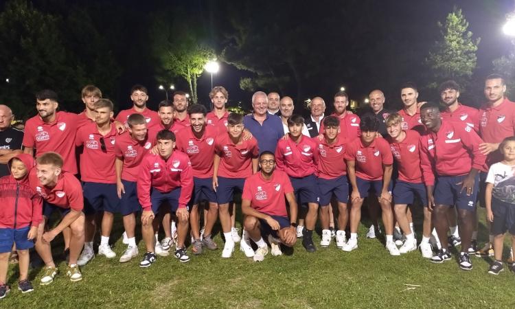 Treia, Chiesanuova Fc, oltre 150 presenti alla cena pre-stagione: “Super carichi nonostante le difficoltà”