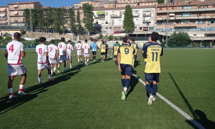 L'Aurora Treia batte il Matelica al "Capponi": decide Borrelli