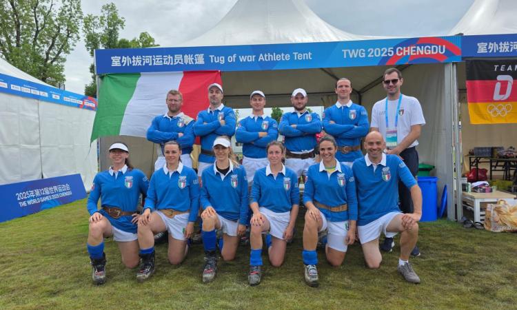 Tiro alla fune: l’Italia sfiora il podio ai World Games 2025 con un eccellente quarto posto Tiro alla fune: l’Italia sfiora il podio ai World Games 2025 con un eccellente quarto posto