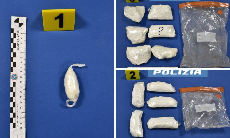 Un chilo di droga sotterrato tra gli alberi: blitz della Polizia, due in manette