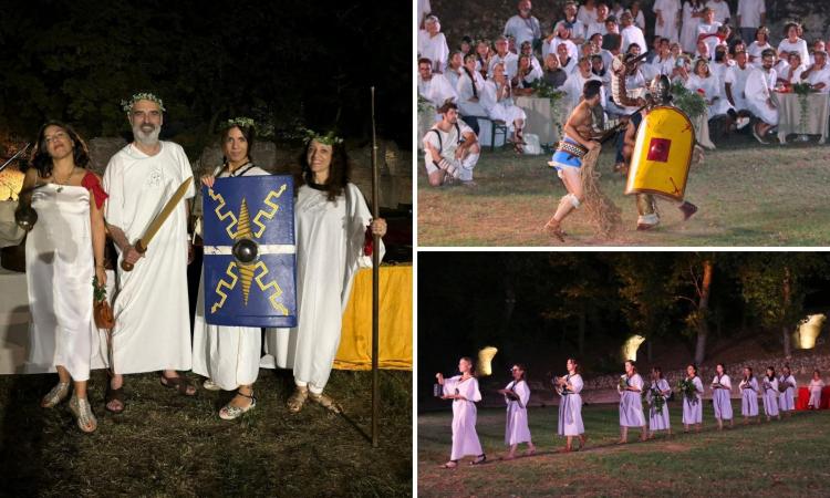 Urbisaglia fa un salto nell'Antica Roma: dai gladiatori al banchetto, tornano le "Geminiadi"