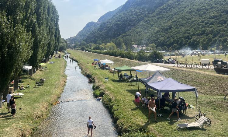 Relax, natura e buon cibo: Ferragosto da tutto esaurito a Pioraco