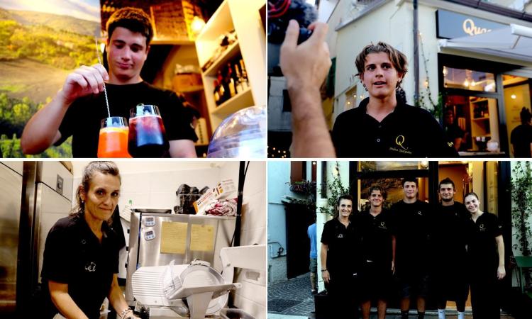 Vernaccia in "versione young": a Sirolo apre il nuovo locale della famiglia Quacquarini (FOTO e VIDEO) Vernaccia in "versione young": a Sirolo apre il nuovo locale della famiglia Quacquarini (FOTO e VIDEO)