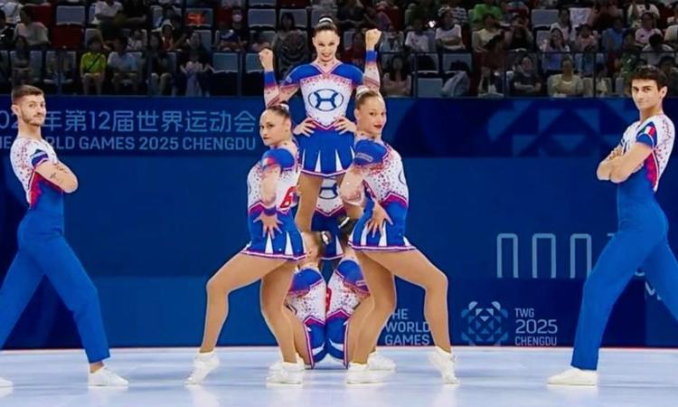 Arianna Ciurlanti porta Macerata ai World Games in Cina: Italia quinta nell’Aerobic Dance