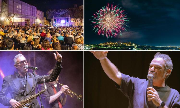 Successo per la festa del Patrono: musica, spettacoli e fuochi incantano Civitanova Alta Successo per la festa del Patrono: musica, spettacoli e fuochi incantano Civitanova Alta