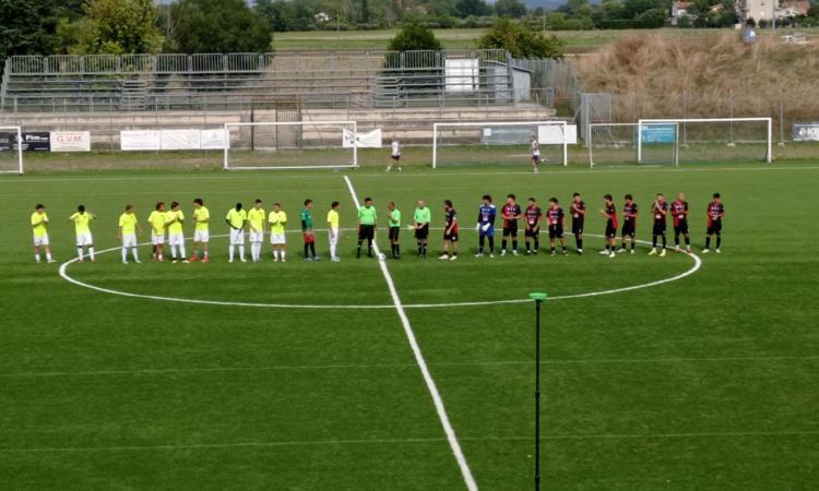 La Sangiustese batte di misura l'Aurora Treia: decide il gol di Ausili nel secondo tempo