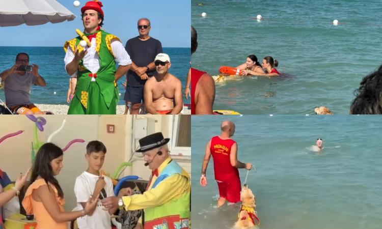 Porto Recanati, una spiaggia senza barriere: il mare diventa davvero per tutti