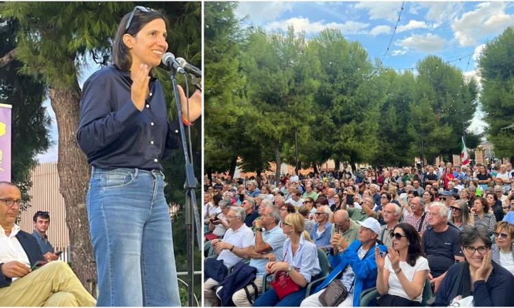 Bagno di folla per Schlein a Porto Potenza: ‘Con Ricci cambiamo le Marche e battiamo la destra’ (FOTO) Bagno di folla per Schlein a Porto Potenza: ‘Con Ricci cambiamo le Marche e battiamo la destra’ (FOTO)