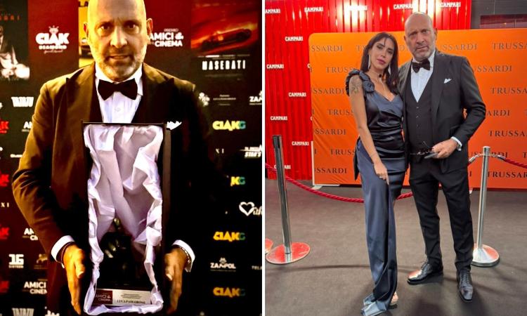 "Trent'anni di carriera vestendo grandi attori": Luca Paolorossi premiato al Festival del Cinema di Venezia
