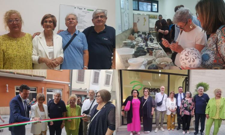 Tolentino, inaugurata la nuova sede del Circolo Auser con la mostra del corso di ceramica Tolentino, inaugurata la nuova sede del Circolo Auser con la mostra del corso di ceramica