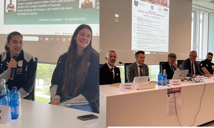 Scienza e volley insieme: l'Università di Camerino sostiene la Cbf Balducci in Serie A1 Scienza e volley insieme: l'Università di Camerino sostiene la Cbf Balducci in Serie A1