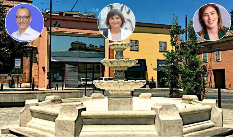 Regionali 2025, Matteo Ricci arriva a Tolentino con Maria Elena Boschi e Debora Serracchiani