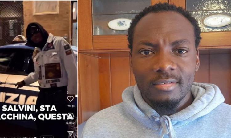Dal video contro Meloni e Salvini al ritorno in Italia: Ibii Ngwang in campo con il San Claudio Dal video contro Meloni e Salvini al ritorno in Italia: Ibii Ngwang in campo con il San Claudio
