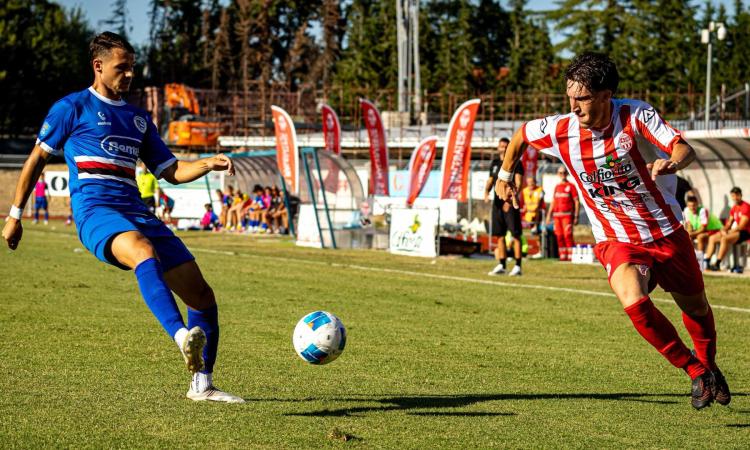 Perla su punizione di Masawoud, il Fossombrone vince 2-1: terza sconfitta di fila per la Maceratese
