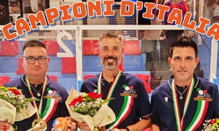 Matelica, Buldorini e Savoretti conquistano l'oro ai campionati italiani di bocce Matelica, Buldorini e Savoretti conquistano l'oro ai campionati italiani di bocce