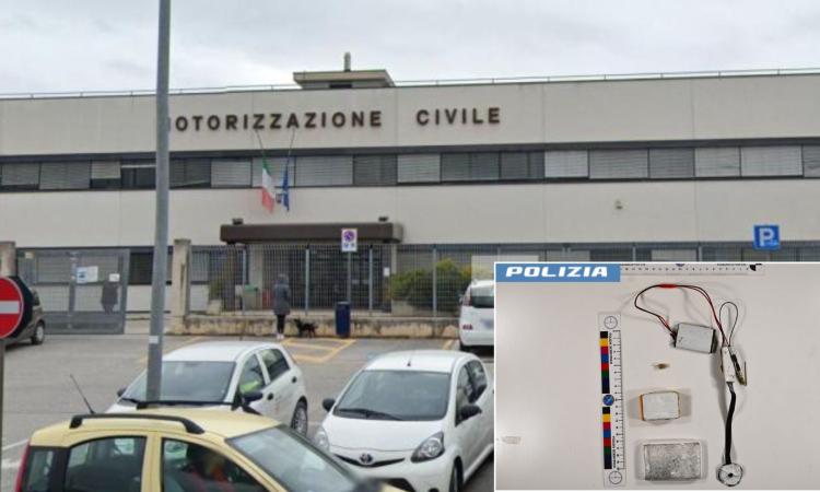 Macerata, truccava l’esame della patente con smartphone e apparecchi elettronici: denunciata