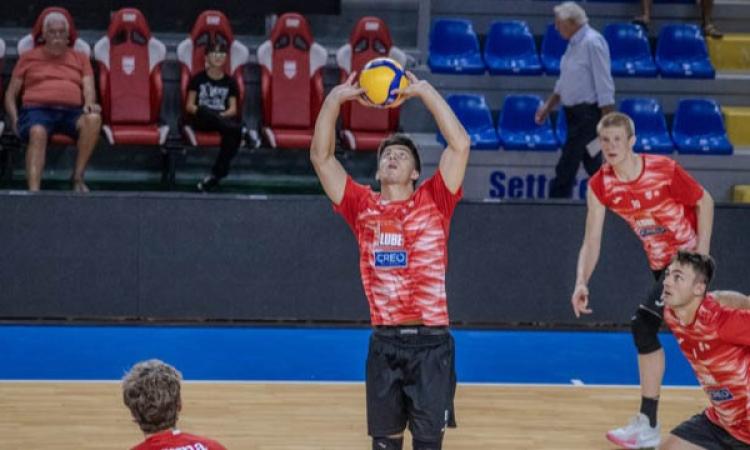 Test positivo all’Eurosuole Forum: Civitanova vince in quattro set contro la Banca Macerata Fisiomed Test positivo all’Eurosuole Forum: Civitanova vince in quattro set contro la Banca Macerata Fisiomed