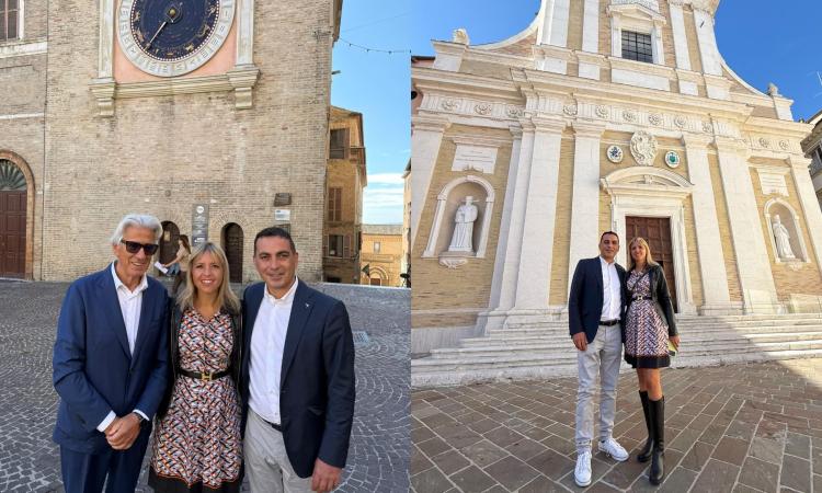Macerata, Buldorini accoglie Silvia Sardone: "Un Cpr nelle Marche, chi delinque non può restare impunito"