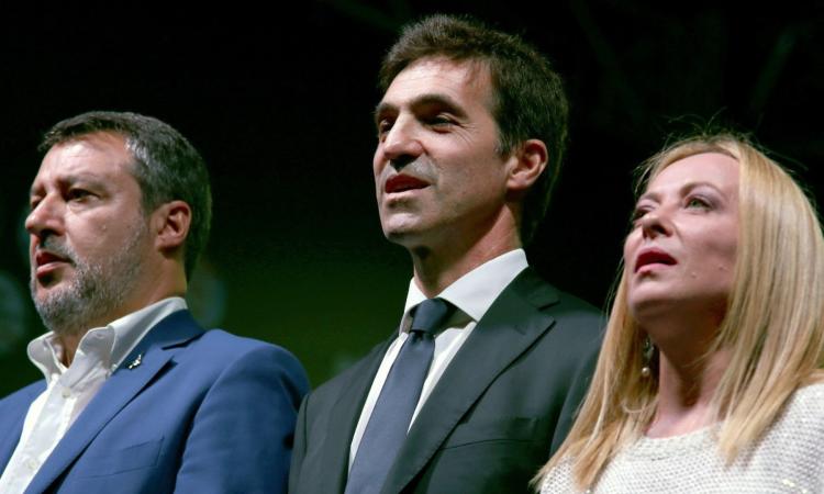 Regionali Marche 2025, Meloni incorona Acquaroli: "Sono certa che continuerà nel suo impegno" Regionali Marche 2025, Meloni incorona Acquaroli: "Sono certa che continuerà nel suo impegno"
